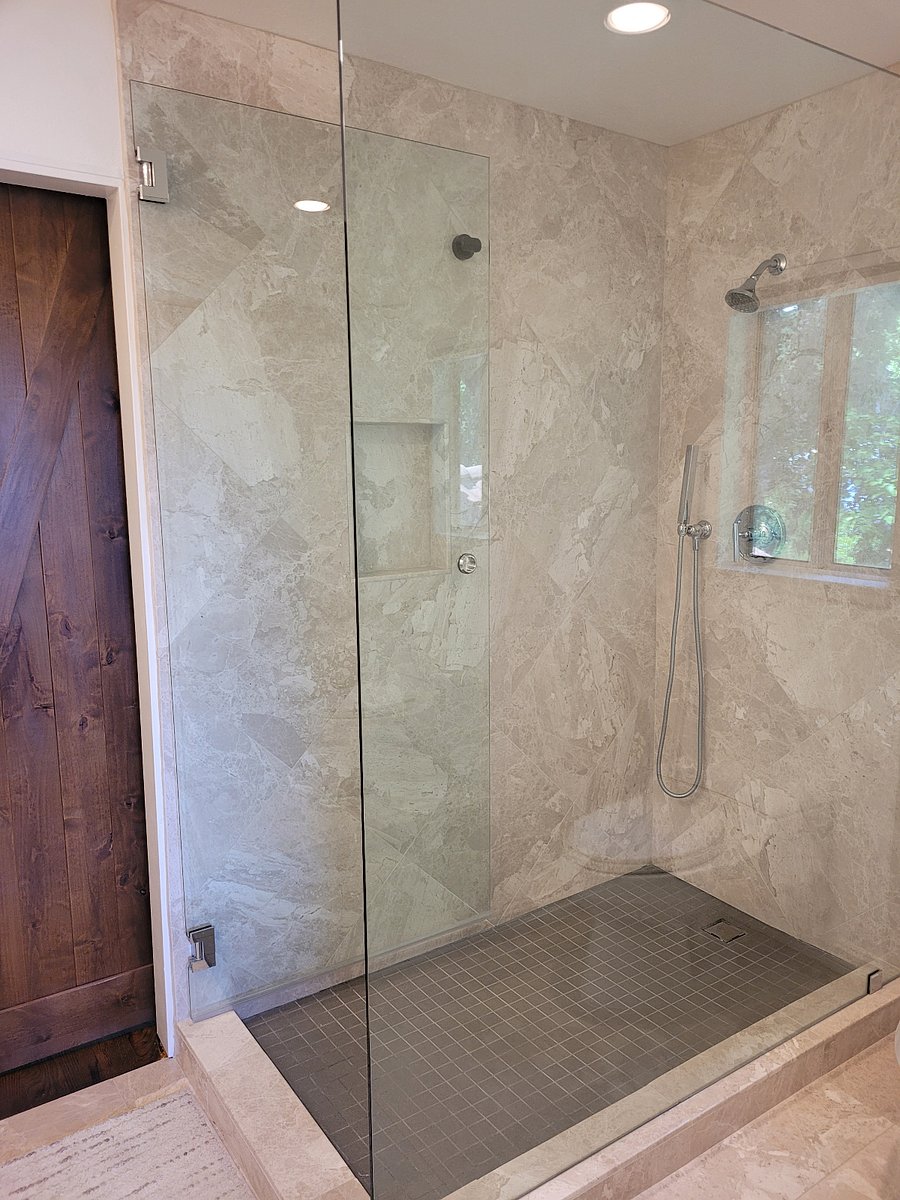Jack and Jill Bathroom Shower