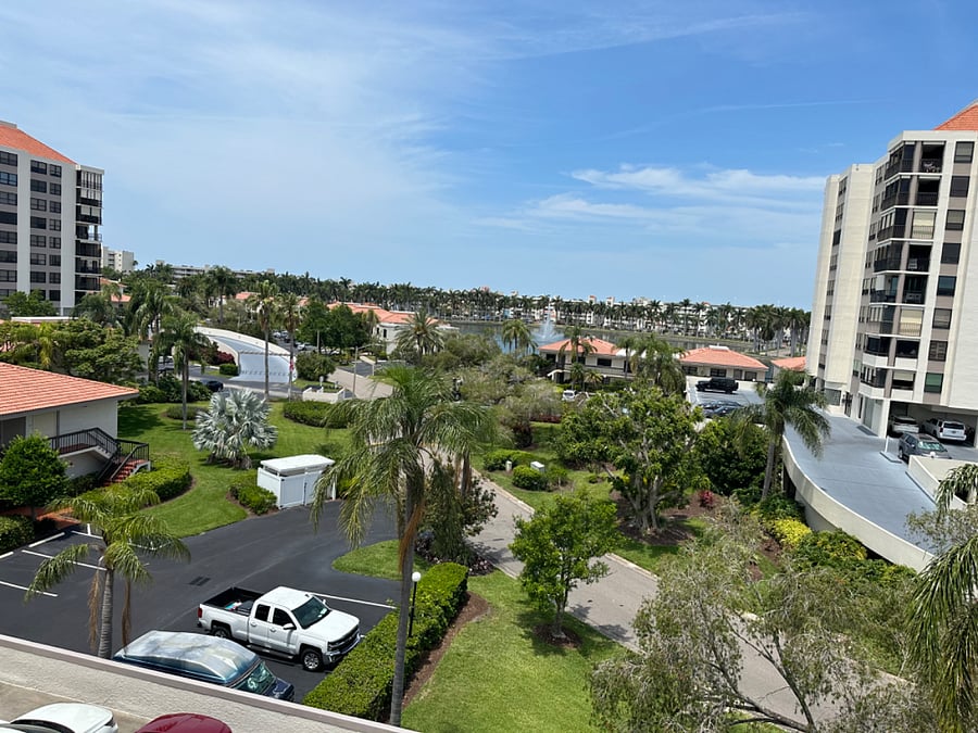 View from balcony