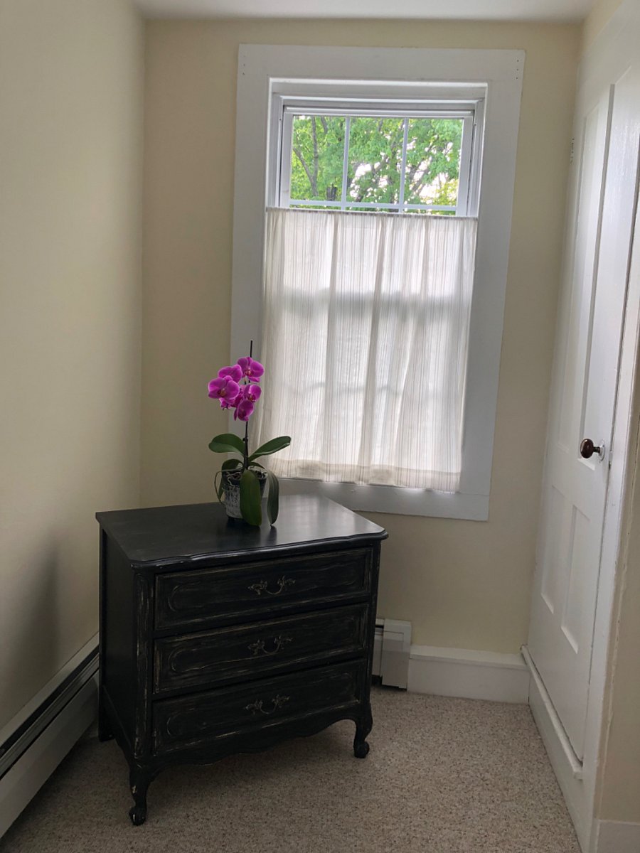A/C provided in window for warm months