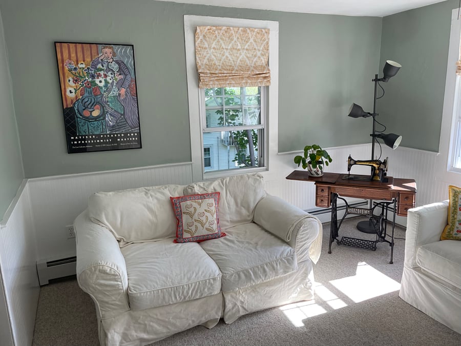 very comfortable couches in good sized living room