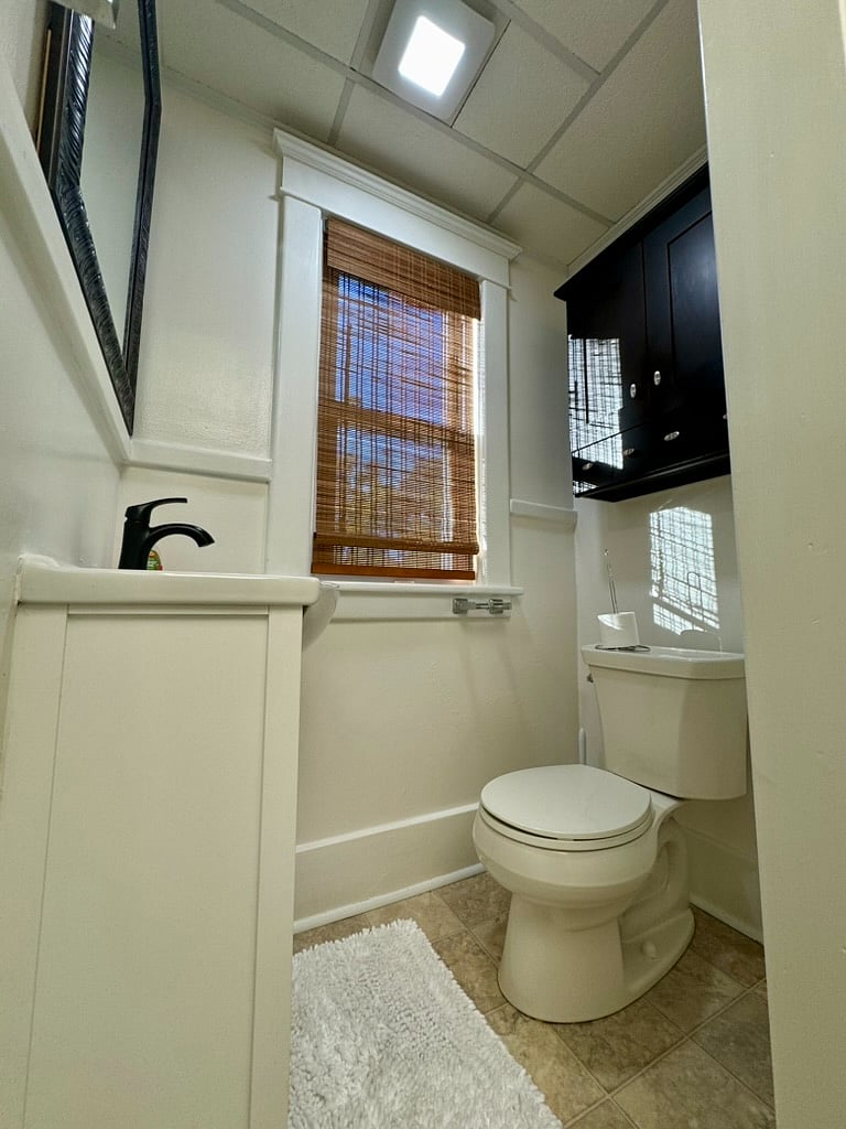 Full bathroom upstairs