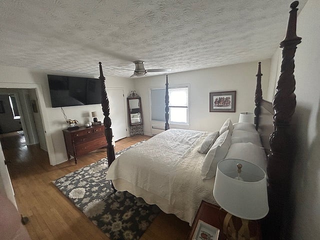 Bedroom 1 - King size bed Tempra Pedic adjustable bed with 65" smart TV.