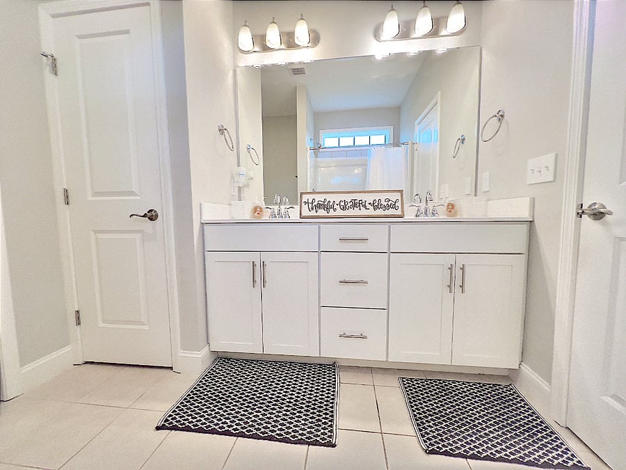 master bathroom