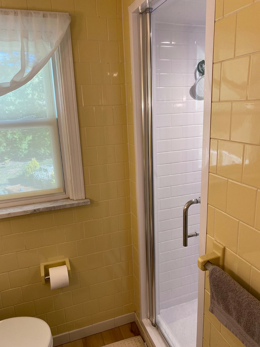 Single shower second floor bathroom 