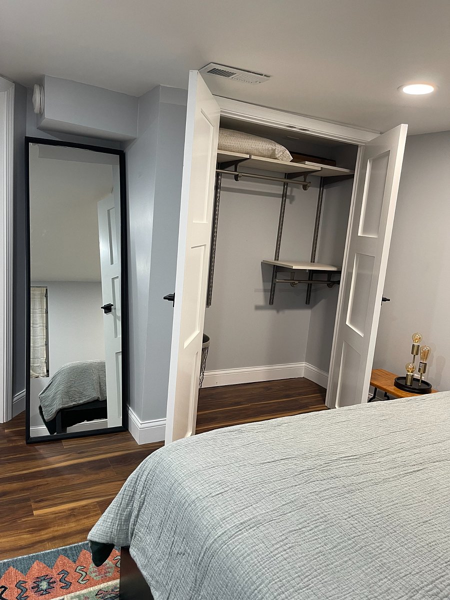 Tenant closet area.