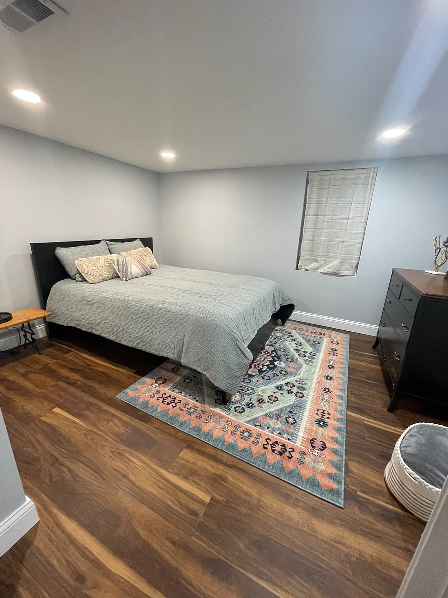 Tenant private secure bedroom, lower level, egress access.
