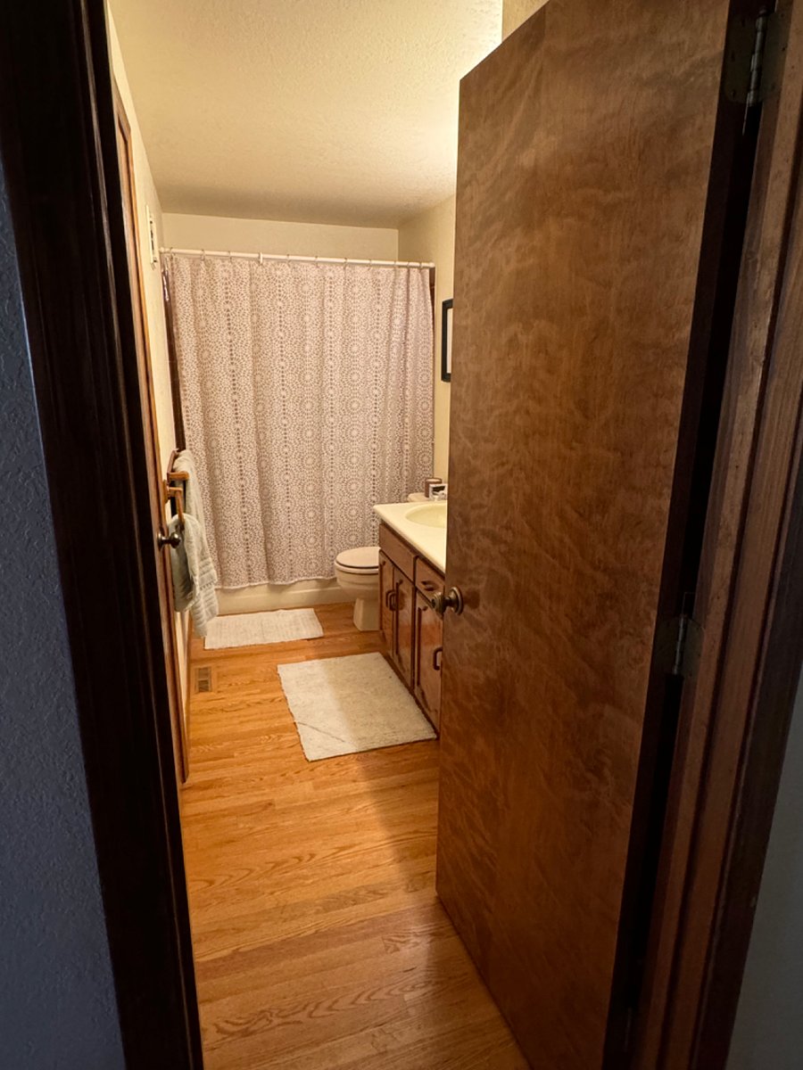 Shared bathroom