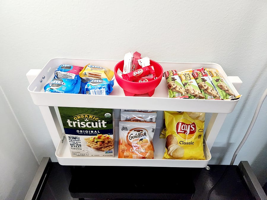 Snacks are on the house :)
