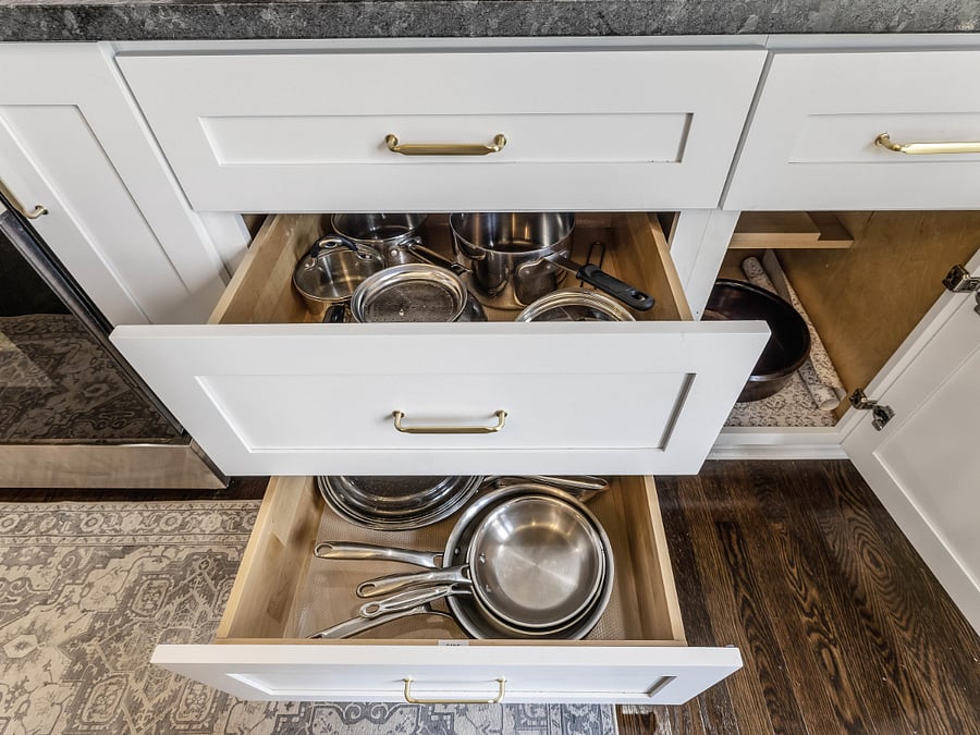 stocked kitchen!