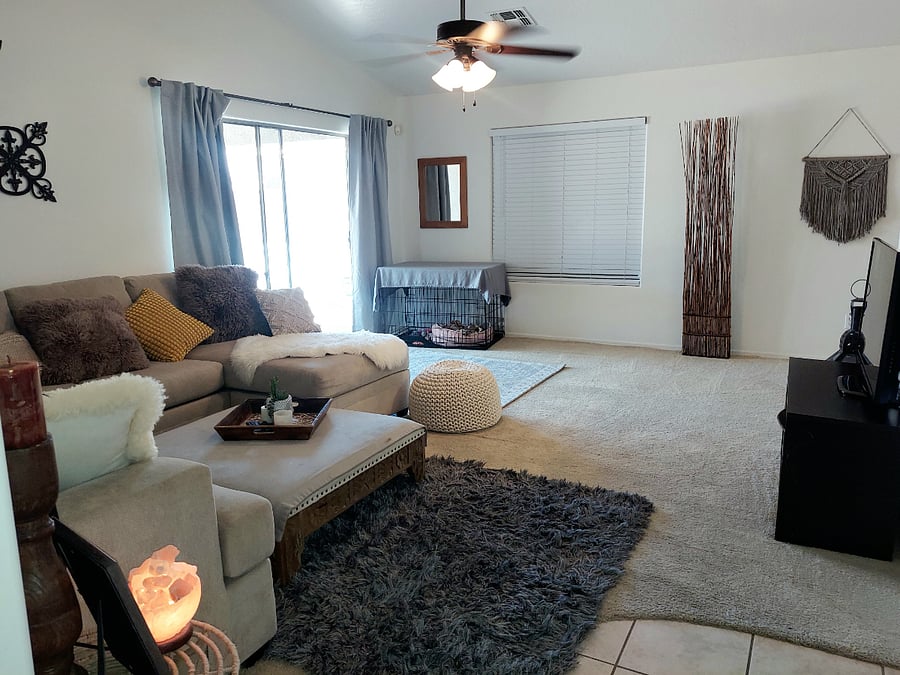 Living room view