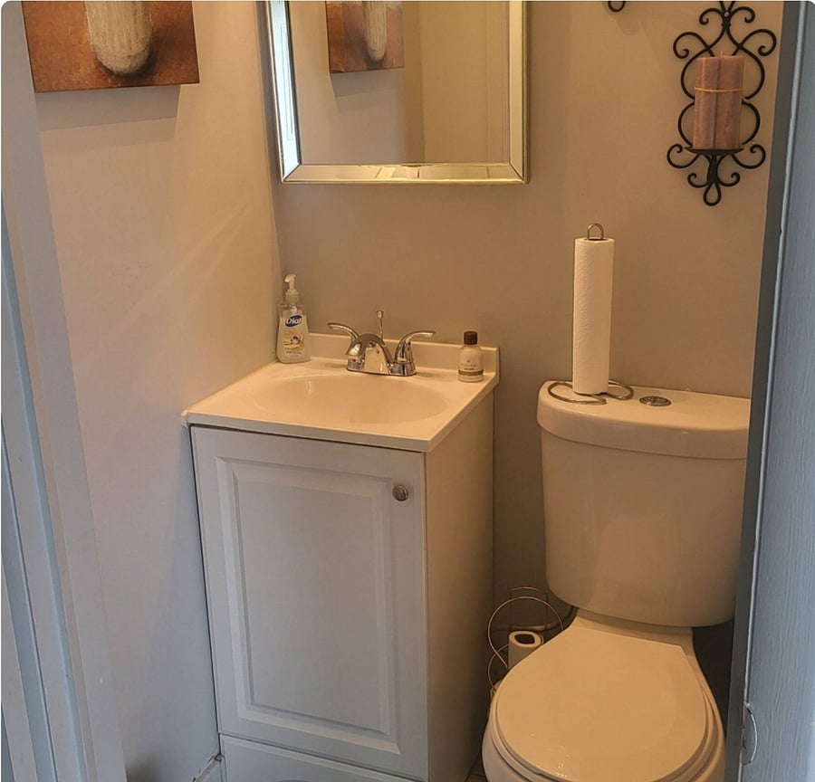 Half bathroom
