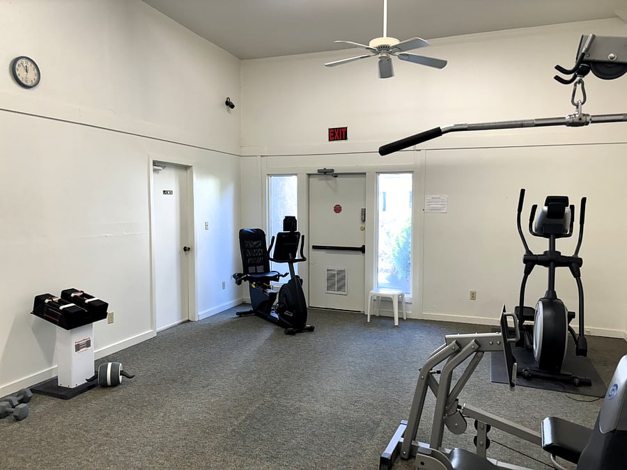 Gym and weight room