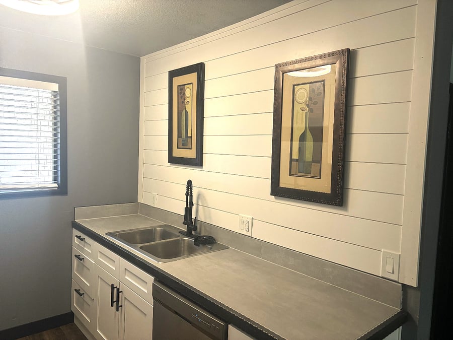 Lots of counter space for all of your small appliances