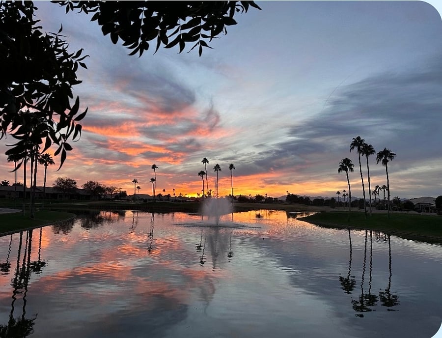 Spectacular Sunsets at Sunlakes.