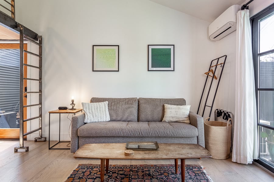 ADU Living Area / Pull out Sofa Bed