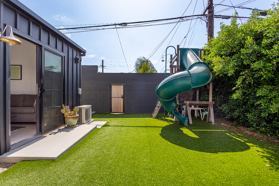 Backyard (Playset has been removed)