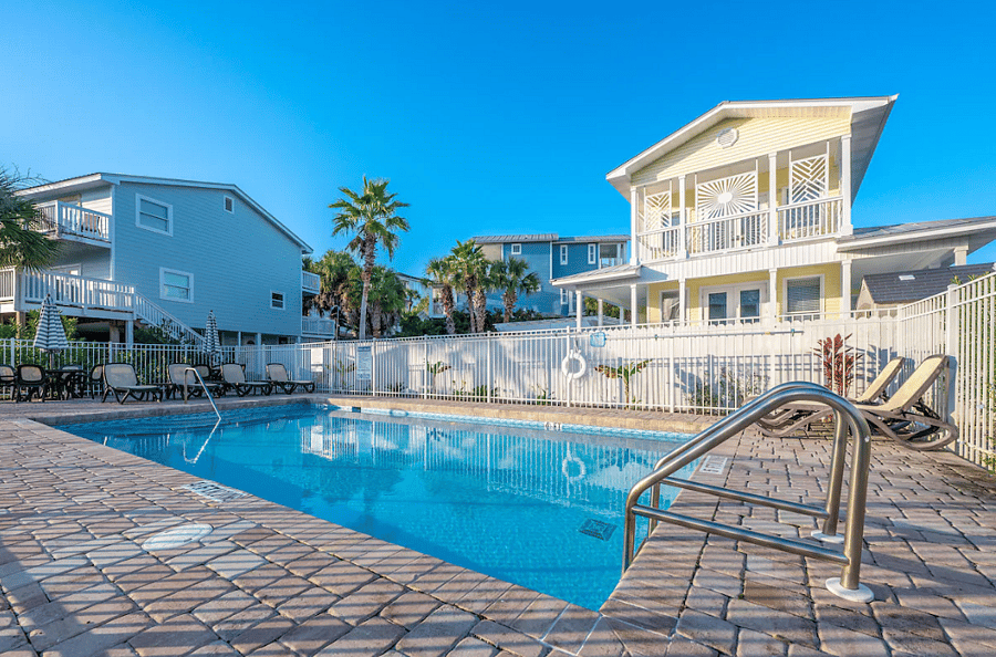 Private community swimming pool
