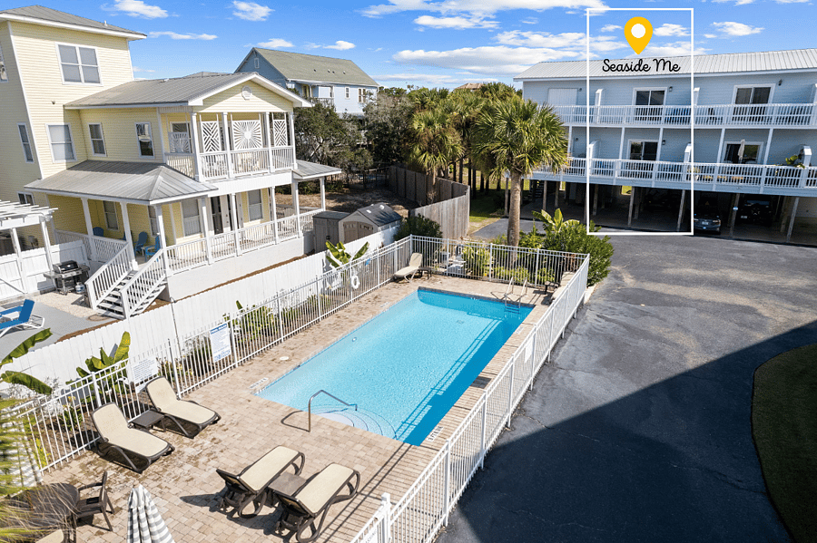 Private community swimming pool