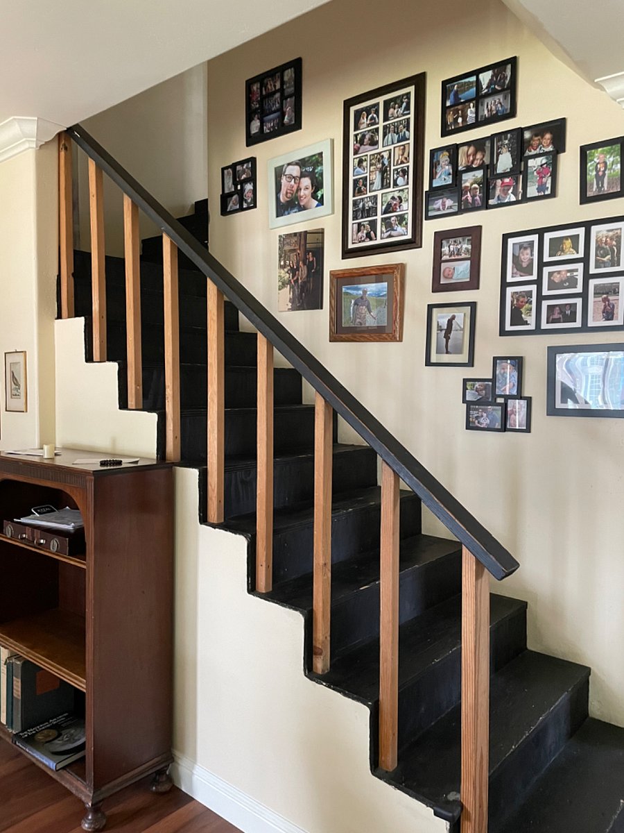 Both bedrooms at the top of these stairs.