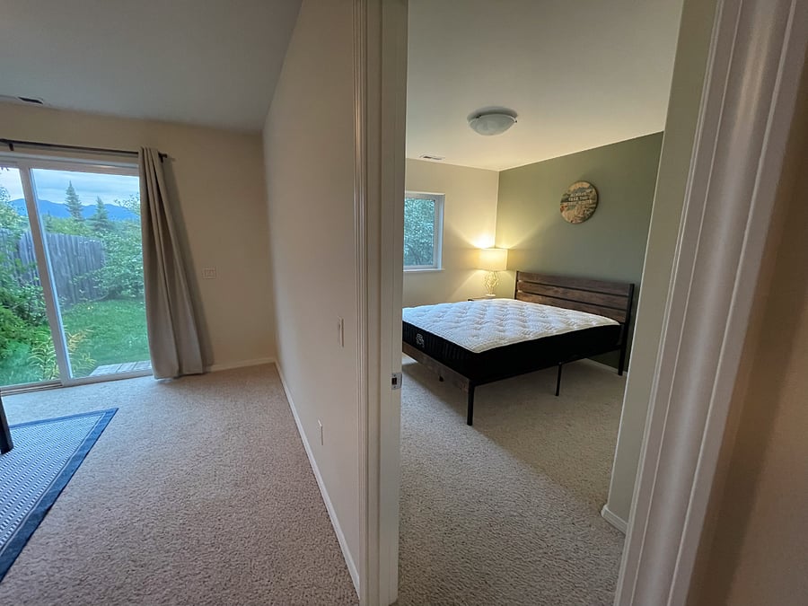 offered private living room/bedroom