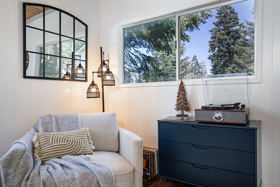 Corner Nook to read, listen to music or just relax