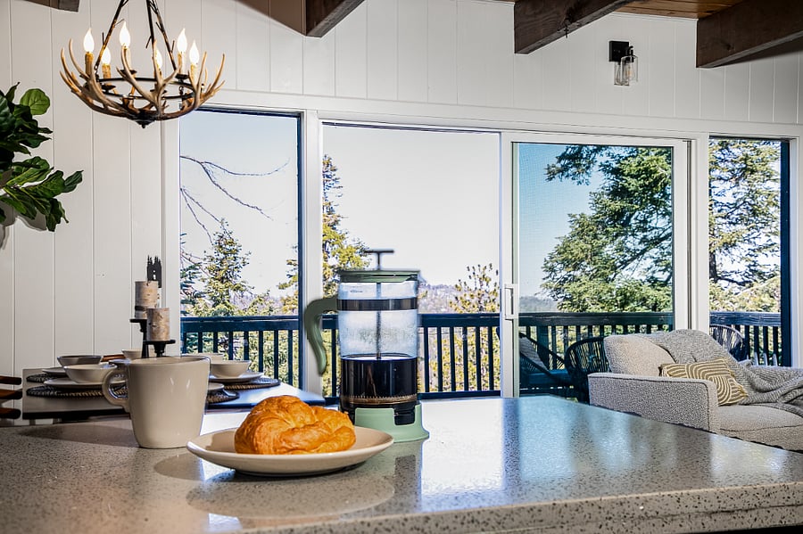 Breakfast with a view