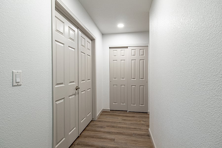 Hallway to Master Bedroom & Linen Closet