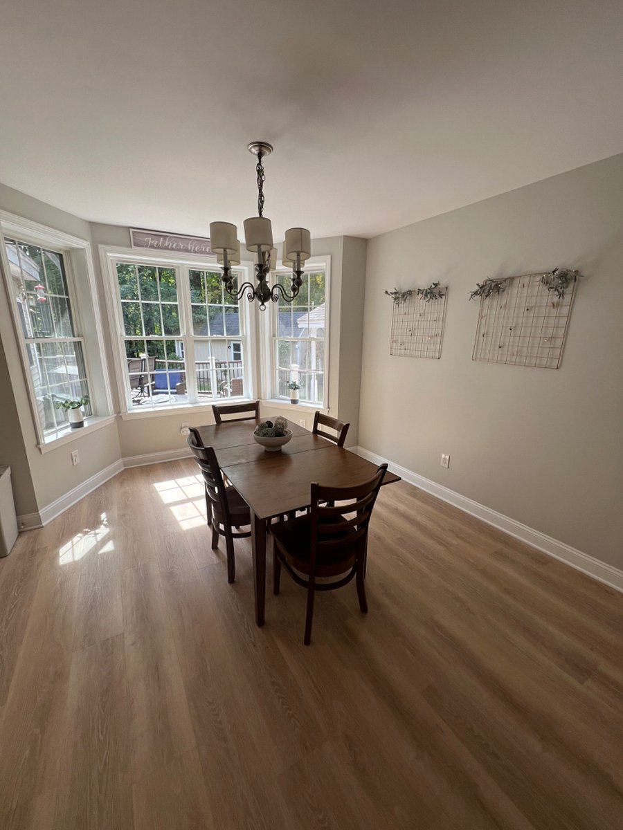 Dining room- attached to kitchen.