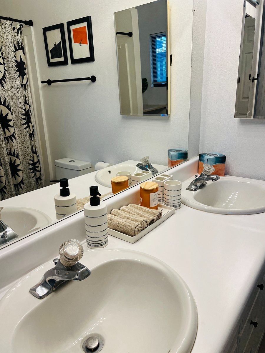 Bathroom amenities.