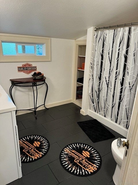 Private bathroom with shower