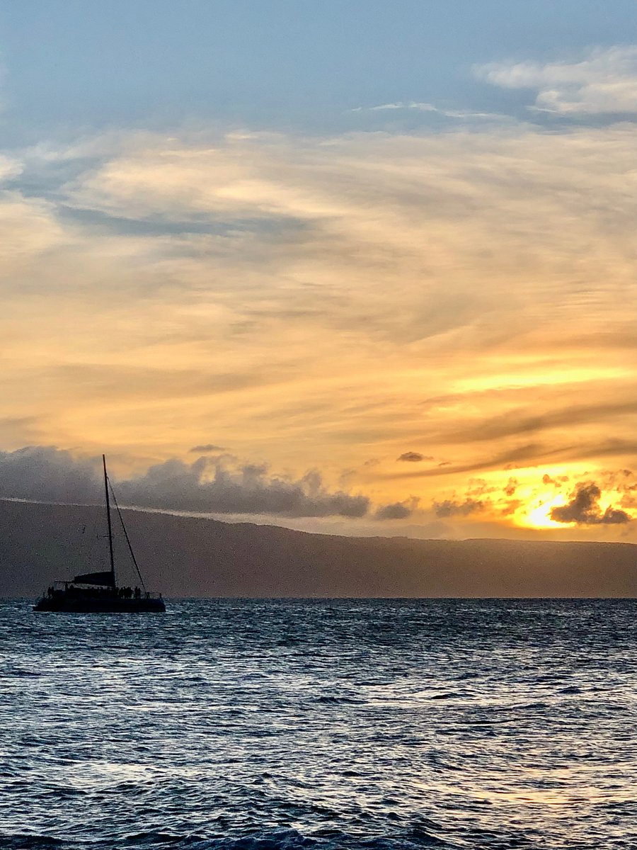 I took this photo at May Beach, which is a short walk away or even faster by golf cart.  You can also see whales from the shoreline during whale season.