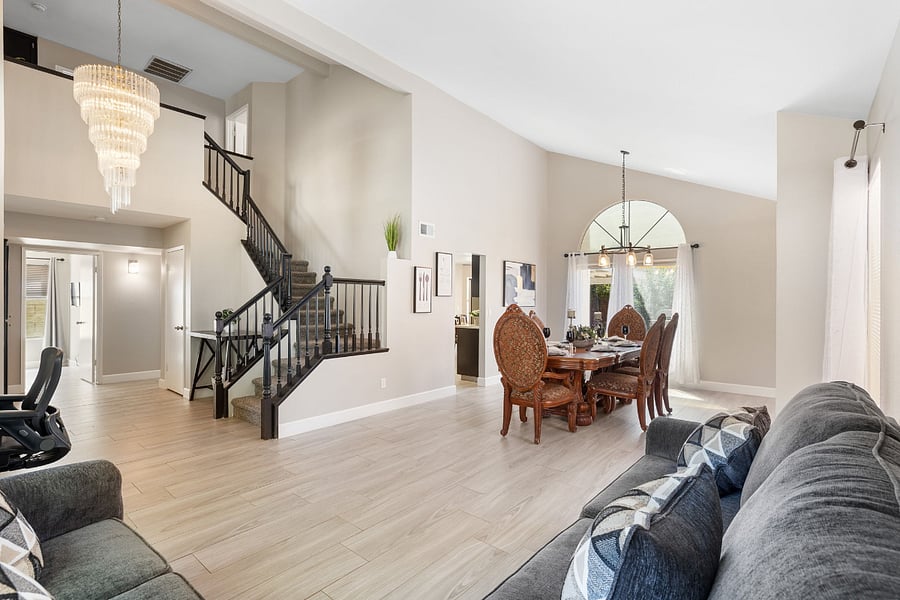 House Entrance to Stairs