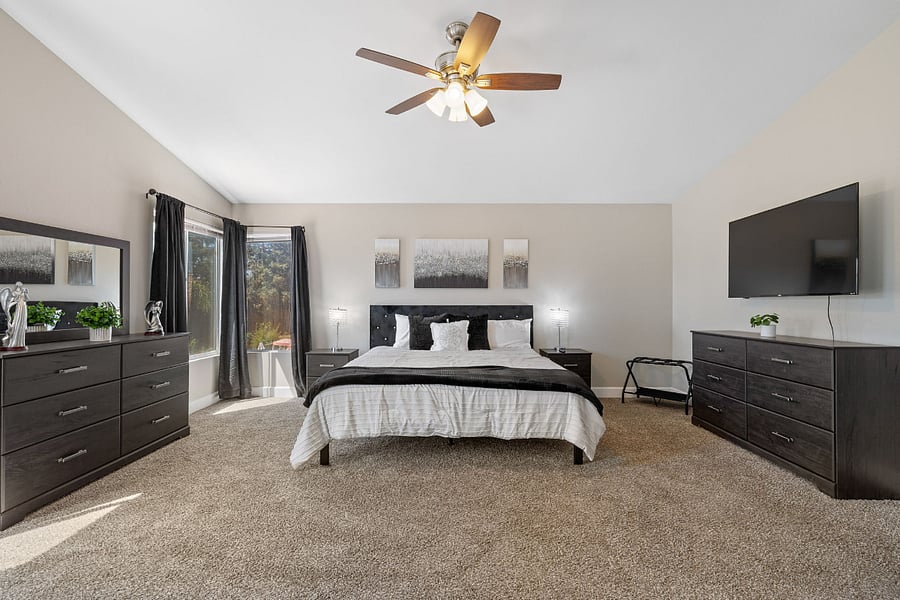 Master Bedroom King Bed