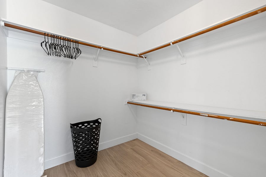 Master Bedroom Walk-in Closet