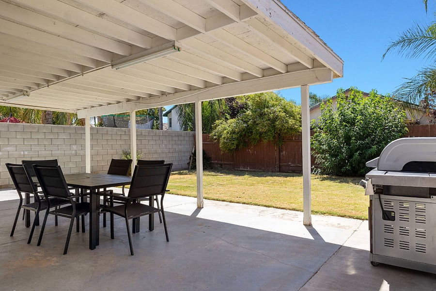 Large Covered Patio