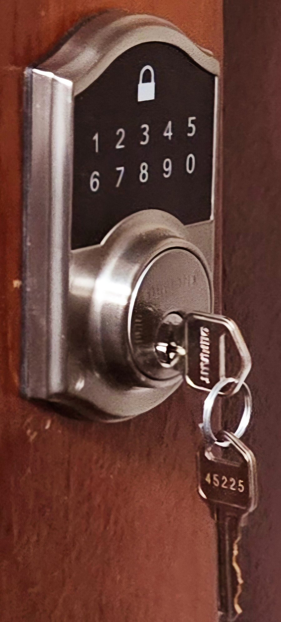 Digital lock entry