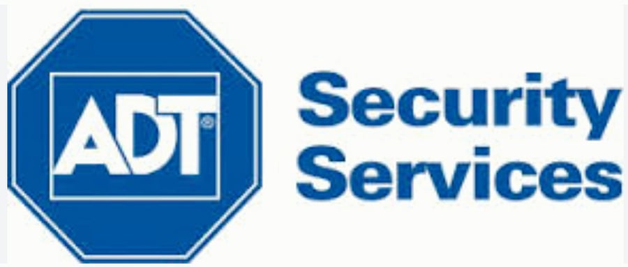 ADT Security System with 24 / 7 video surveillance system of the exterior