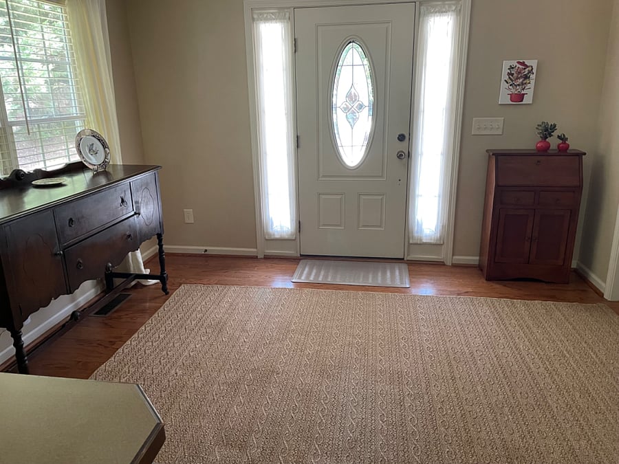 Front entryway 