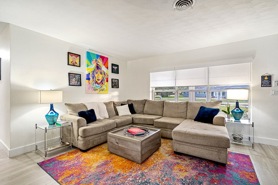 Family Room with plenty of room for everyone.