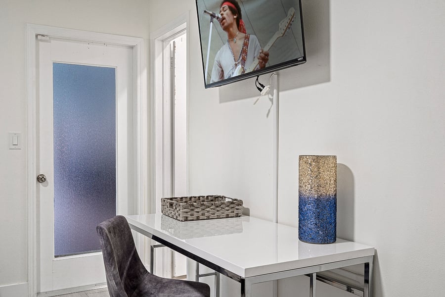 Work space in King Suite 2