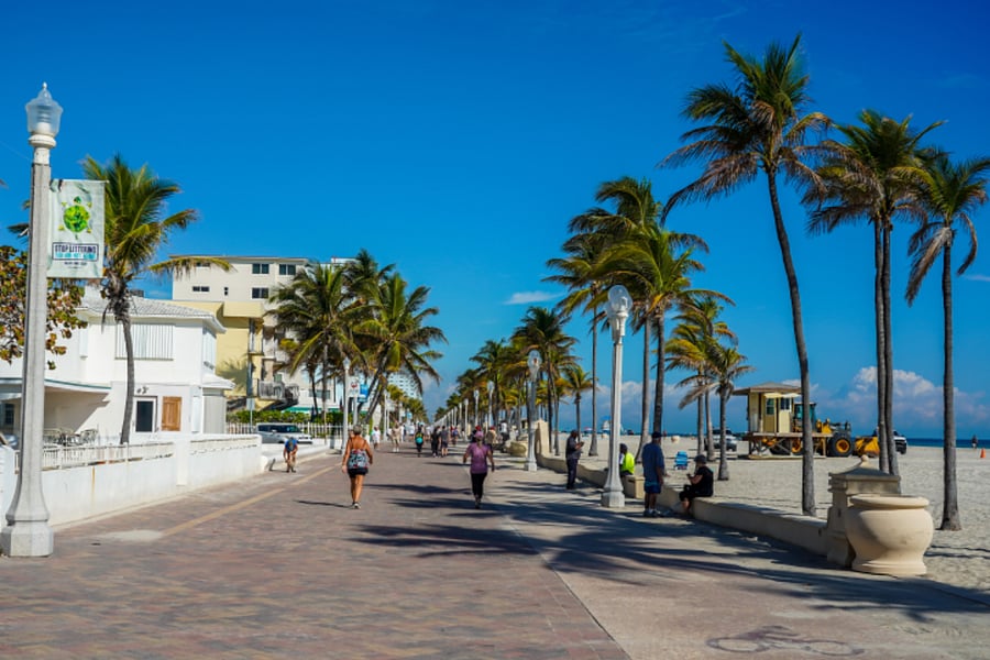Famous Hollywood Beach and Boardwalk - Spend a day of fun in the sun