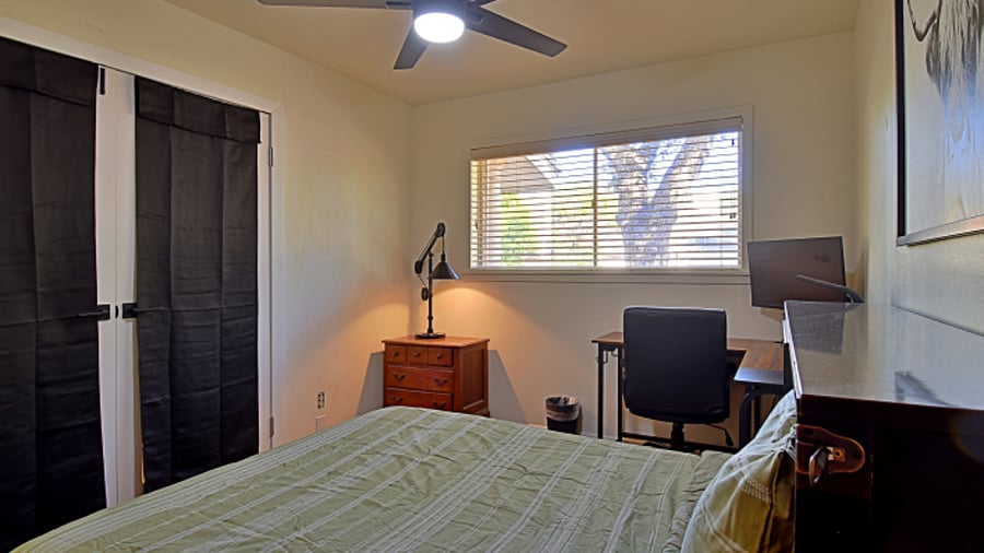 Enhance your privacy drapes, perfect for transforming the office into a cozy bedroom retreat