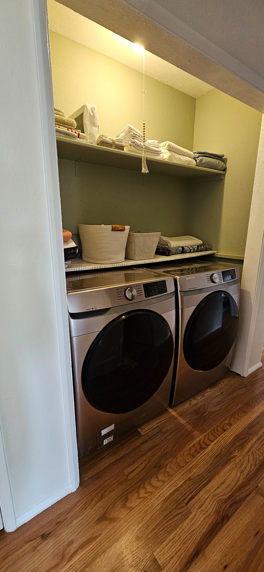 Laundry Room in Hallway