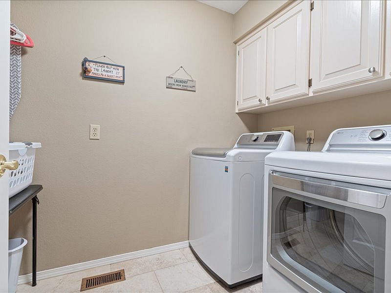 main floor laundry room
