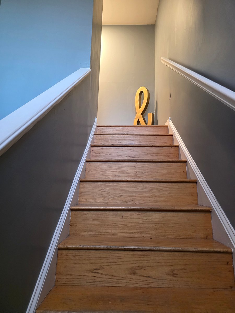 Front entry & stairs