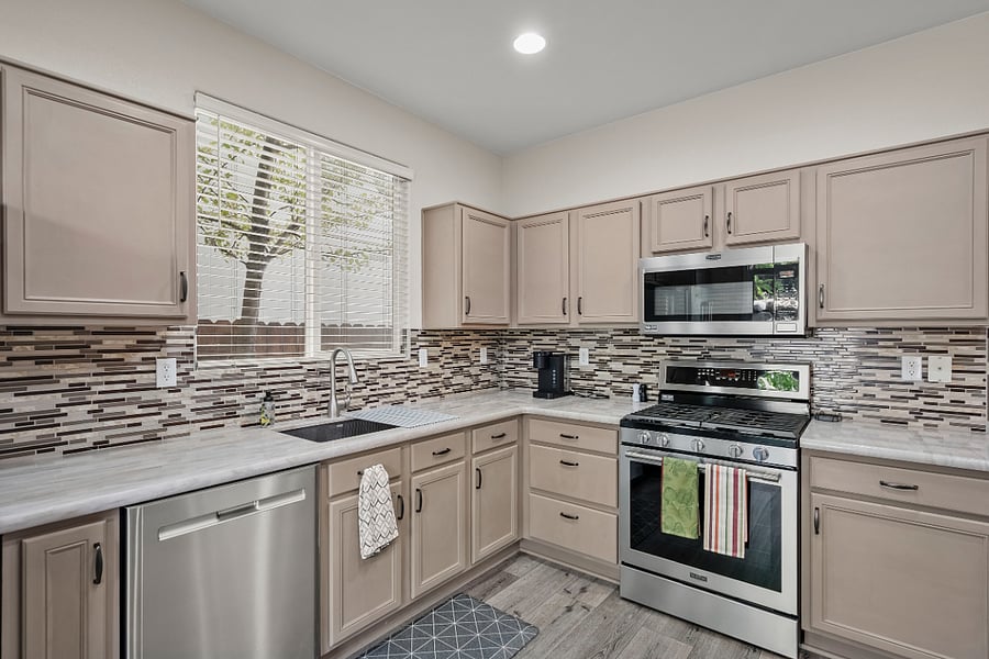 Kitchen and new appliances