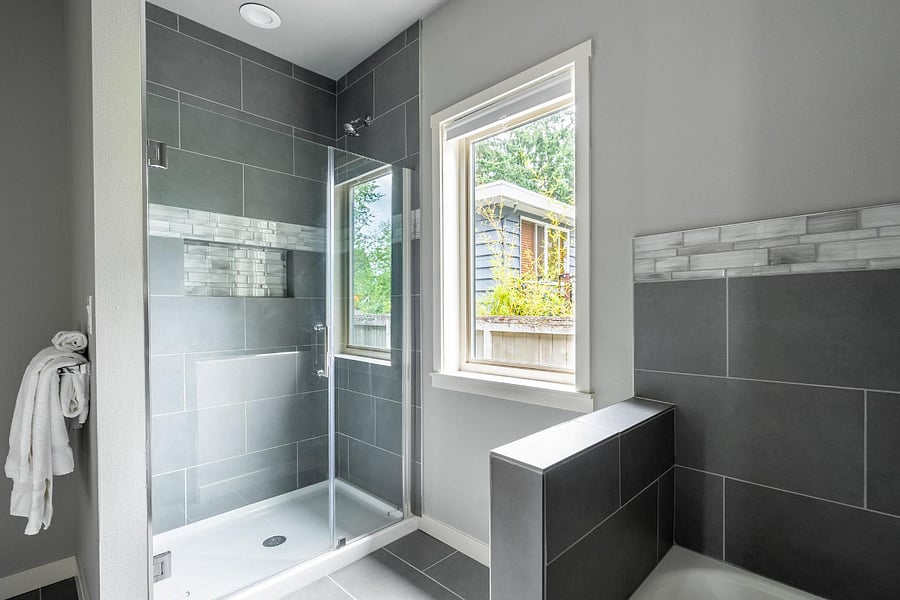 Master bathroom.