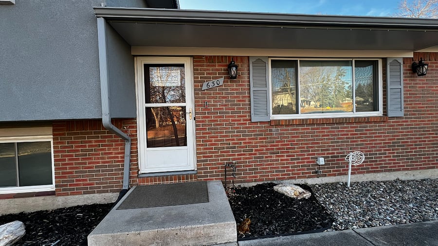 Front entrance with well-lit, keyless entry for easy and secure self check-in.