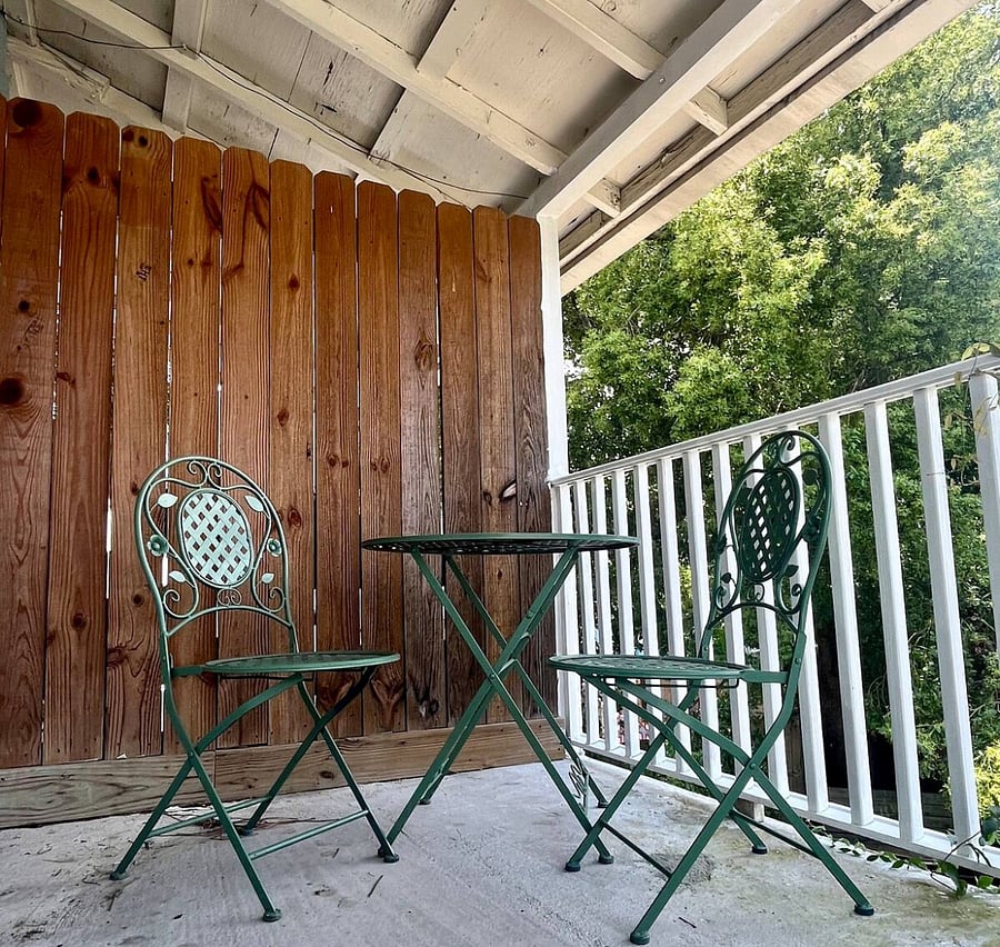 Back Balcony overlooking Back Deck