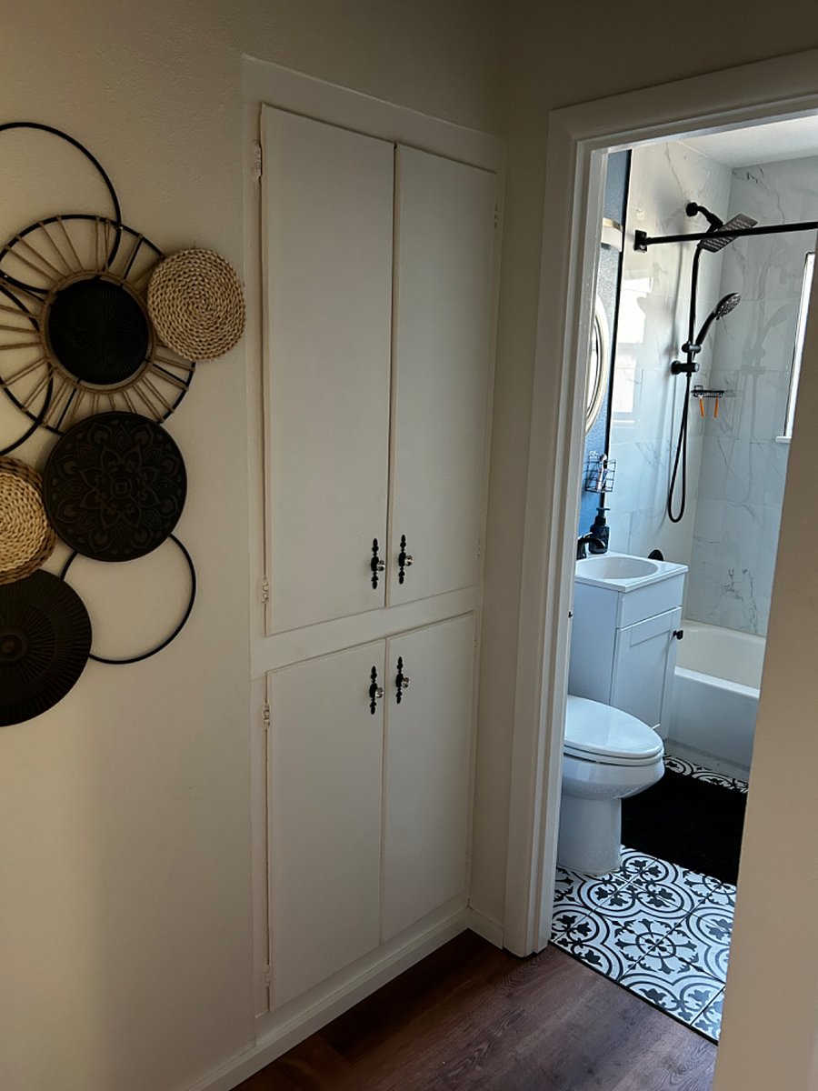 Hall closet for additional storage